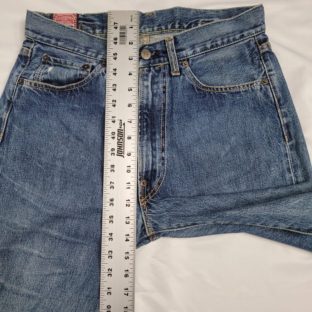 VTG RARE Diesel Old Glory Selvedge Womens Blue Denim Jeans Size 29 Made in Italy - Picture 10 of 14